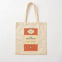 Penguin Classics The Great Gatsby by F Scott Fitzgerald Cotton Tote Bag