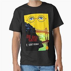 Retro Classic The Great Gatsby Travel Poster T-Shirt