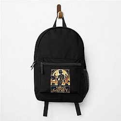 A vintage poster of The Great Gatsby F. Scott Fitzgerald backpack