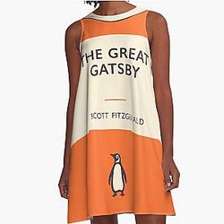 The Great Gatsby by F. Scott Fitzgerald A-Line Dress