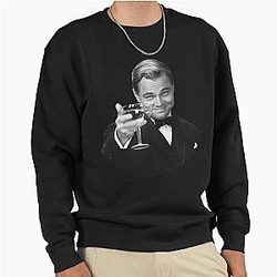 The Great Gatsby Jay Gatsby Leonardo DiCaprio meme Pullover Sweatshirt