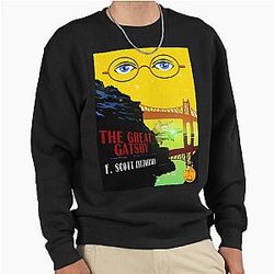Retro The Great Gatsby Travel Poster Sweatshirt