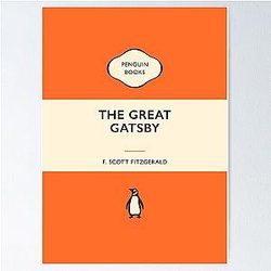 The Great Gatsby by F. Scott Fitzgerald Book Cover
