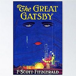 Vintage Great Gatsby Art Deco Poster Print