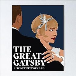 The Great Gatsby Art Poster