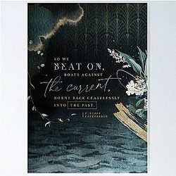 So we beat on The Great Gatsby Poster