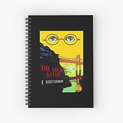 Retro The Great Gatsby Travel Notebook