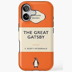 The Great Gatsby by F. Scott Fitzgerald Penguin Book Cover iPhone Case