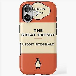 Penguin Classic Fiction The Great Gatsby by F Scott Fitzgerald iPhone Tough Case