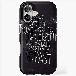 So we beat on The Great Gatsby iPhone case