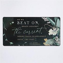 So we beat on The Great Gatsby Desk Mat