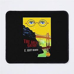 Retro The Great Gatsby Travel Mouse Pad