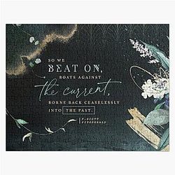So We Beat on The Great Gatsby Jigsaw Puzzle