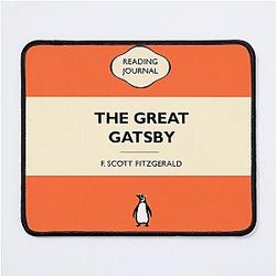 The Great Gatsby Reading Journal Mousepad