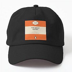 The Great Gatsby by F. Scott Fitzgerald Penguin Book Cover Dad Hat