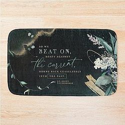So we Beat the Great Gatsby Bath Mat
