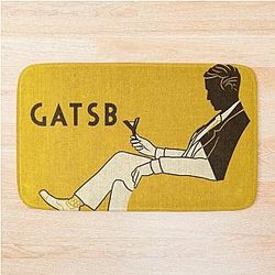 The Great Gatsby Bath Mat