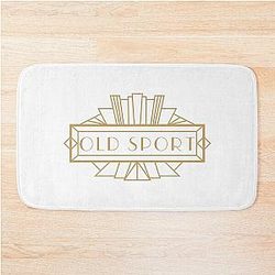 Old Sport The Great Gatsby Bath Mat
