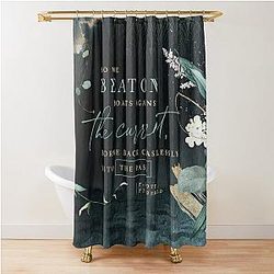 So we beat on  The Great Gatsby Shower Curtain