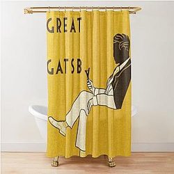 The Great Gatsby Shower Curtain