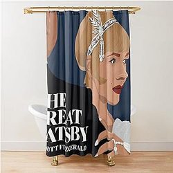 The Great Gatsby Shower Curtain