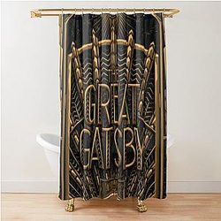 The Great Gatsby Movie Shower Curtain
