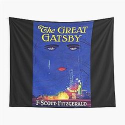Vintage Great Gatsby Book Cover Art Deco Poster Print