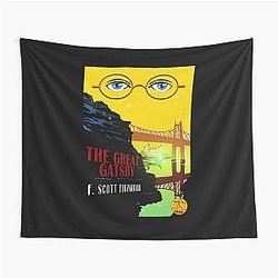 Retro Great Gatsby Travel Tapestry