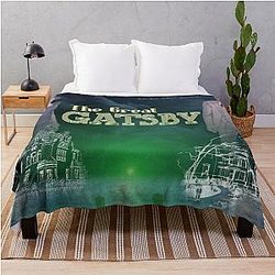The Great Gatsby Movie Blanket