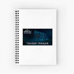The Haunted Mansion Fan Art The Haunted Mansion Notebook
