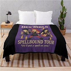 The Hex Girls Spellbound Tour Throw Blanket
