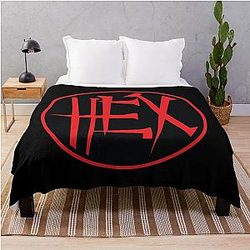 THE Girl Logo Throw Blanket