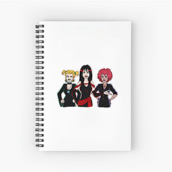 The Hex Girls embody gothic aesthetic style The Hex Girls Notebook