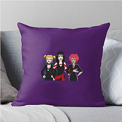 The Hex Girls embody gothic aesthetic style The Hex Girls Pillows Cover