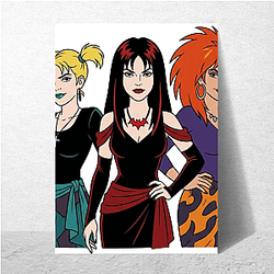 The Hex Girls bring spooky rock vibes The Hex Girls Posters