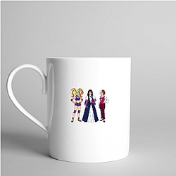 The Hex Girls rock dark velvet outfits The Hex Girls Mugs