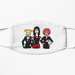 The Hex Girls embody gothic aesthetic style The Hex Girls Face Masks