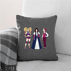 The Hex Girls rock dark velvet outfits The Hex Girls Pillows Cover