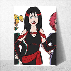 The Hex Girls embody gothic aesthetic style The Hex Girls Posters