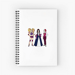 The Hex Girls rock dark velvet outfits The Hex Girls Notebook