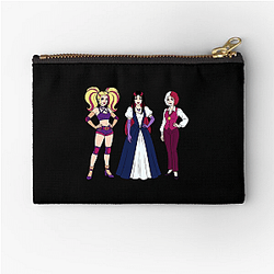 The Hex Girls rock dark velvet outfits The Hex Girls Zipper Pouches