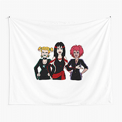 The Hex Girls embody gothic aesthetic style The Hex Girls Tapestries