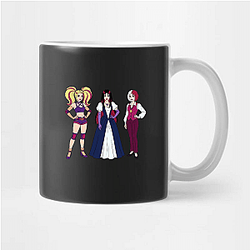 The Hex Girls rock dark velvet outfits The Hex Girls Mugs