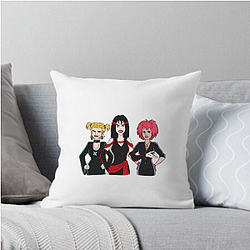 The Hex Girls embody gothic aesthetic style The Hex Girls Pillows Cover
