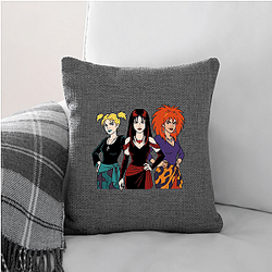 The Hex Girls bring spooky rock vibes The Hex Girls Pillows Cover