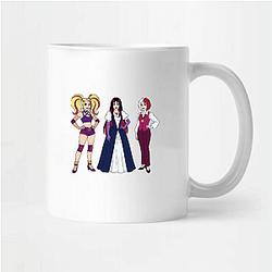 The Hex Girls rock dark velvet outfits The Hex Girls Mugs