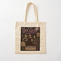 The Hex Girls Midnight Tour 97 Vintage Goth Concert Poster Fan Art Cotton Tote Bag
