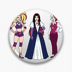 The Hex Girls rock dark velvet outfits The Hex Girls Pins