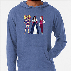 The Hex Girls rock dark velvet outfits The Hex Girls Hoodies