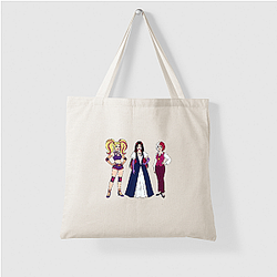 The Hex Girls rock dark velvet outfits The Hex Girls Bags